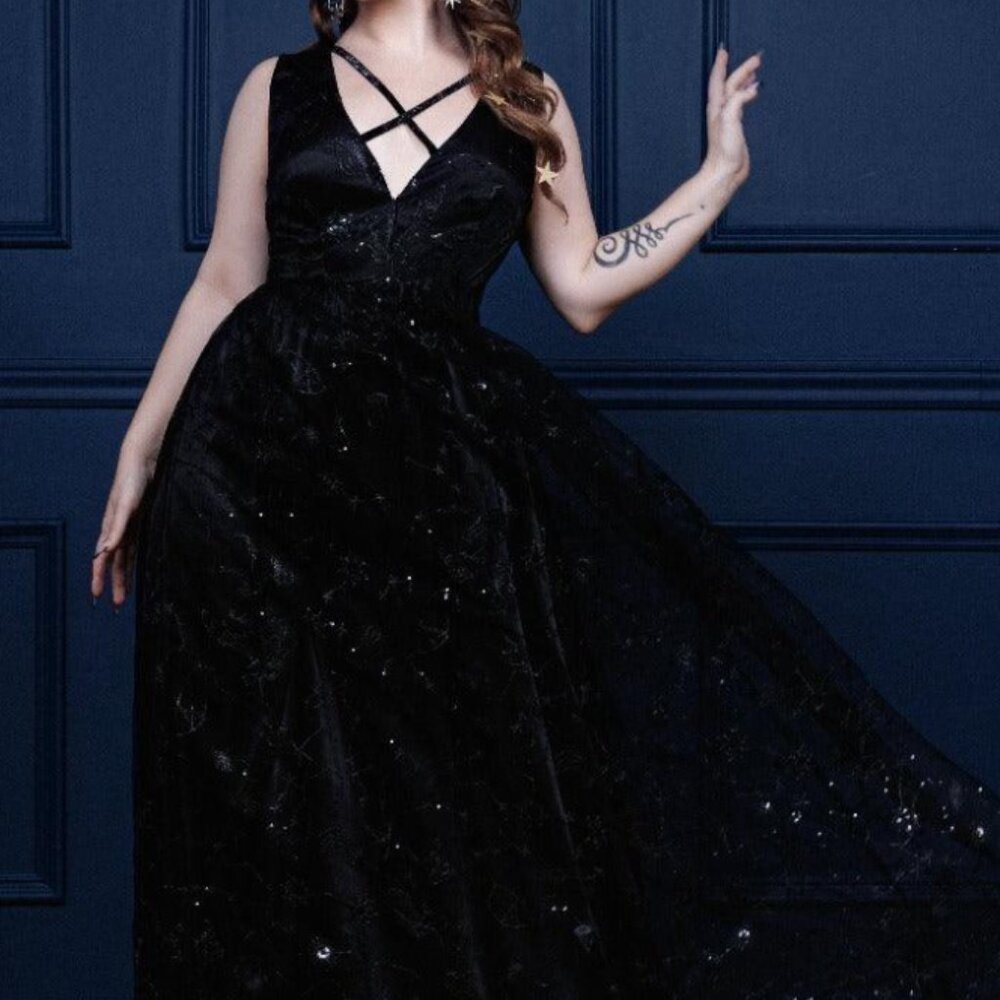 Katakomb Celestial Dress - Black